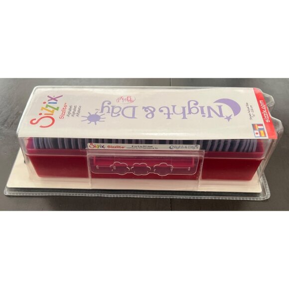 Sizzix Sizzlits Alphabet die Set Night & Day So Girly 654549 - Picture 3 of 4